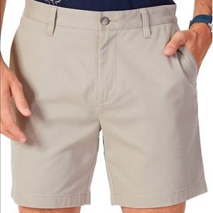 Nautica deck shorts khaki 6 inch inseam